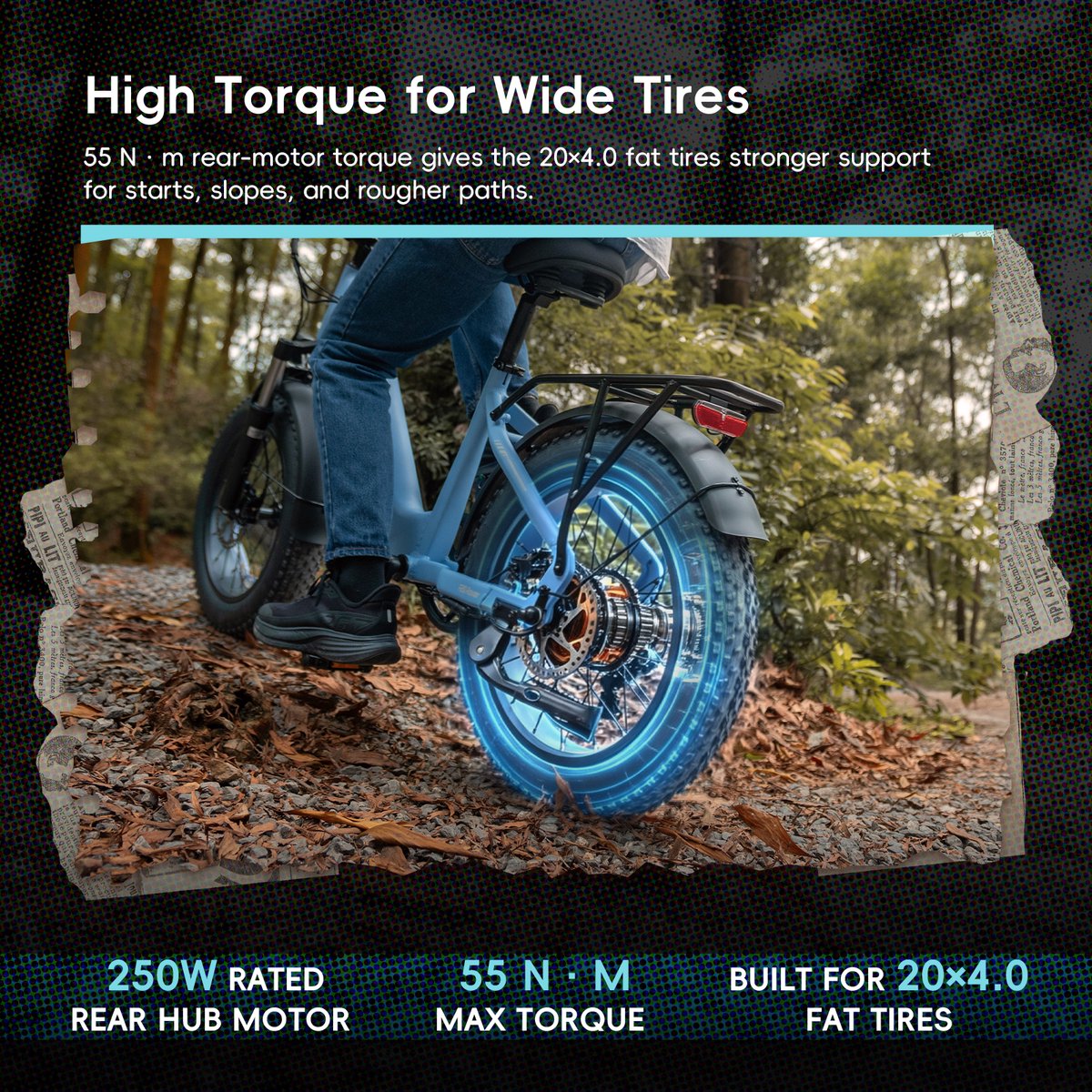 FAFREES F20 Rover Compacte 20'' Fat-Tire E-Bike thumbnail 5