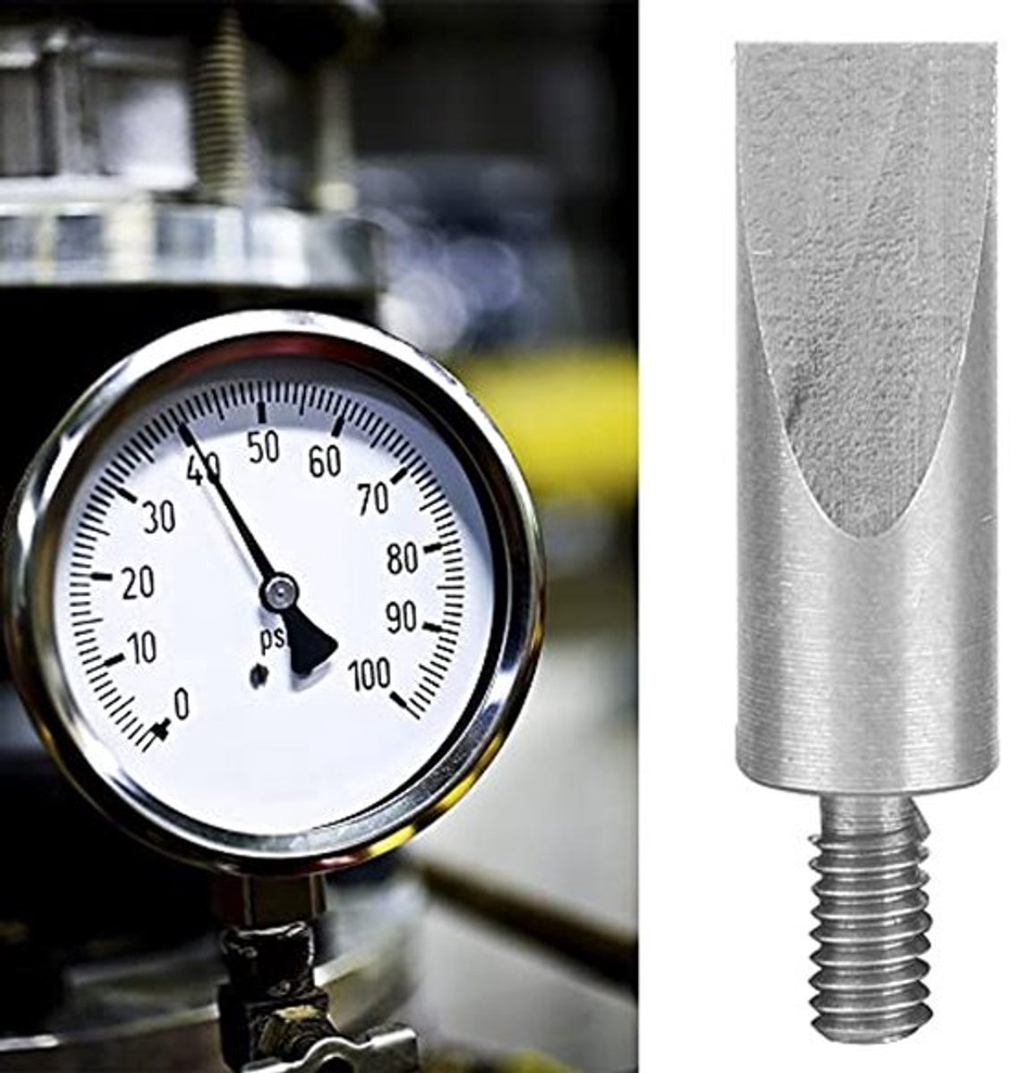 M2.5 Tungsten Stalen Dial Indicator Probe, Contactpunten Dial Testpunt, Probe Dial Gauge Tips Voor Dial Gauge