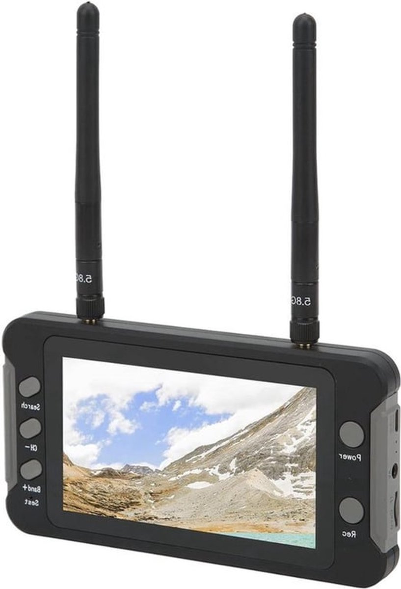 5.8GHz 40CH Energiebesparende FPV-ontvanger Monitor Stabiel signaal 4.3 inch voor Quadcopter