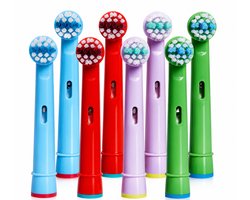 EB-10A Opzetborstels Voor Kids - 8 stuks - Vardaan Opzetstukjes Voor Elektrische Tandenborstels - Opzetborstel Oral B Junior - Vervangende Opzetborstels Voor Kinderen - Zacht - Mondhygiëne - 8x