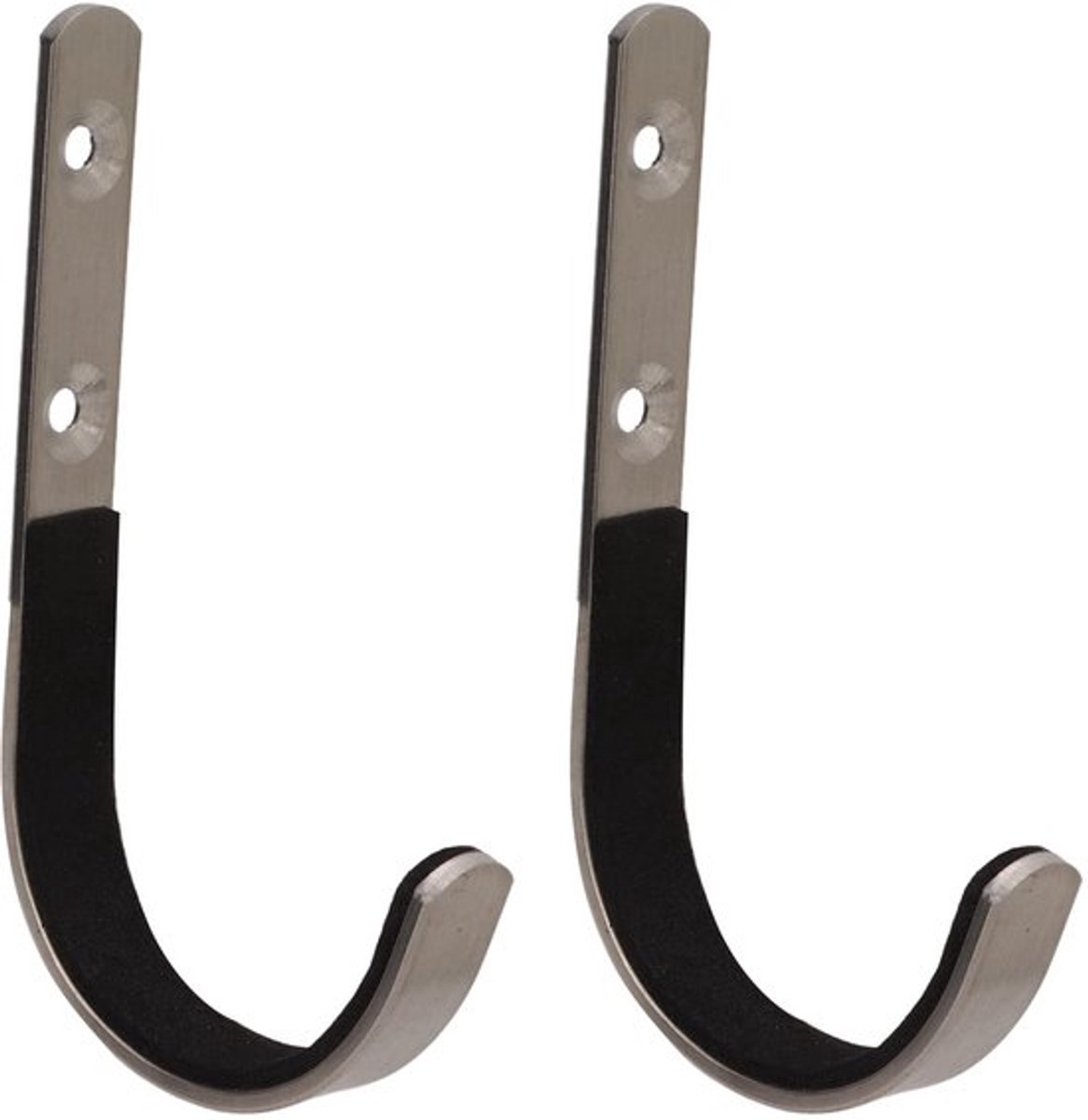 2 STKS Muur Mount Hangers Opslag Rack J Haak Metalen Pistool Geweren Haken Voor Elke Boogschieten Boog Met Zachte Padding Jacht Apparatuur