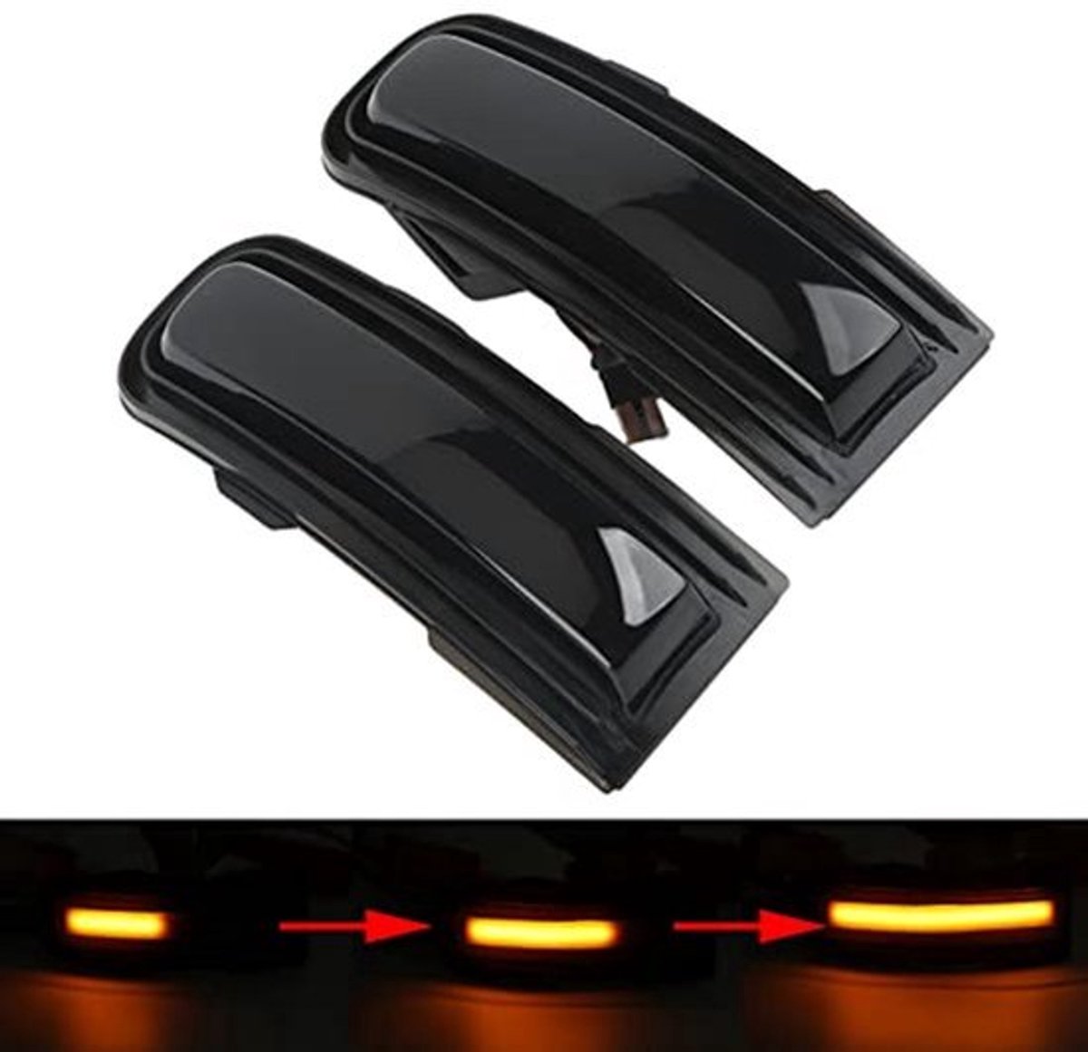 Zijspiegel Richtingaanwijzer Renegade 2015-2022 - IP67 Waterdicht - Continu Amber Indicator - 2 Stuks