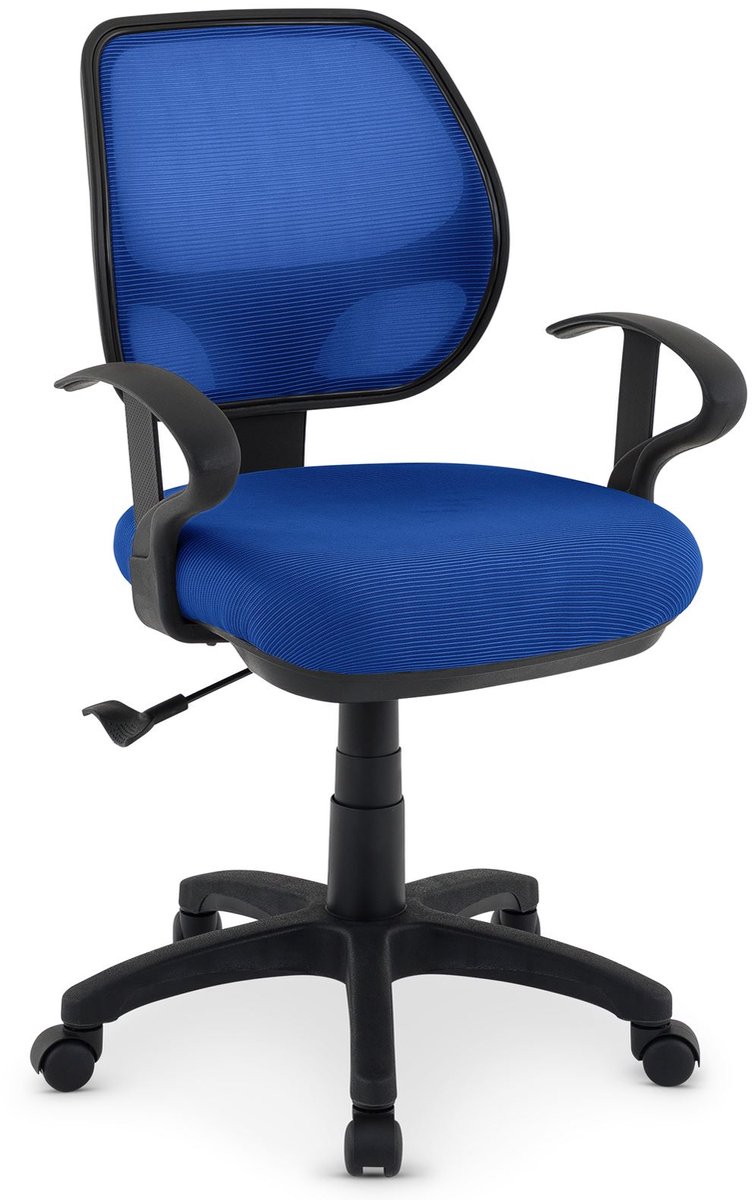 Kinderdraaistoel COOL-1, in hoogte verstelbaar - Blauw