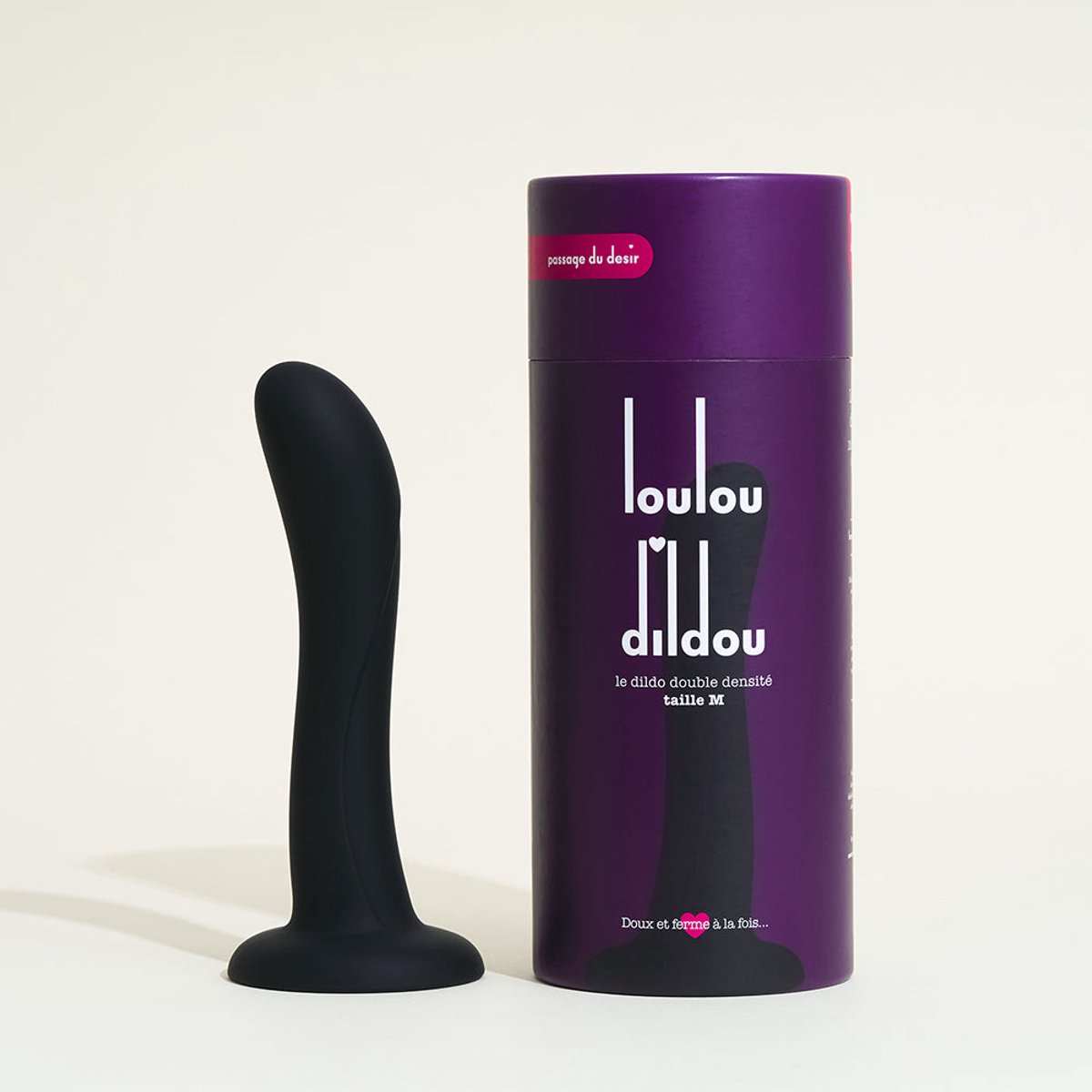 Dildo met dubbele dichtheid Loulou Dildou