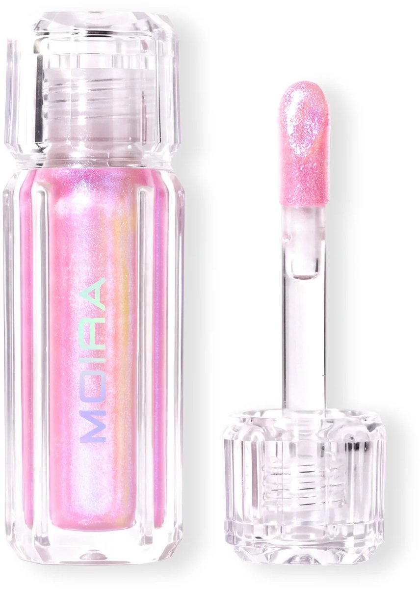 Moira Chroma Lip Oil Crystal Pink 004