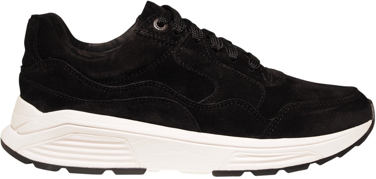 Xsensible 33200.4.002 wijdte H Black unie sneaker
