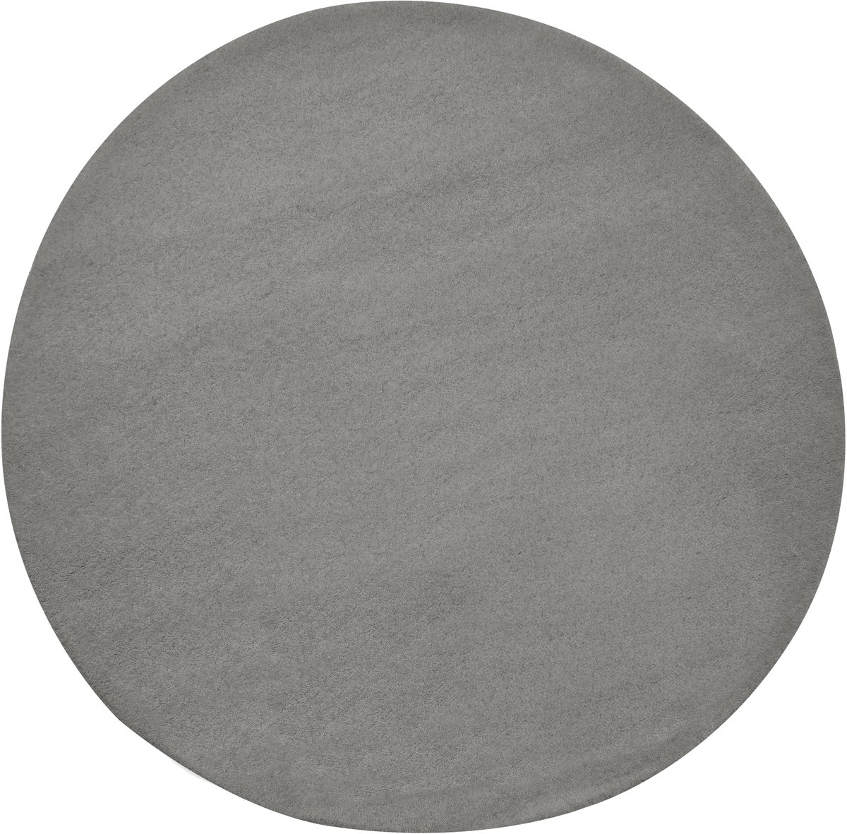VASCO - Vloerkleed - Grijs - 140 x 140 cm - Wol