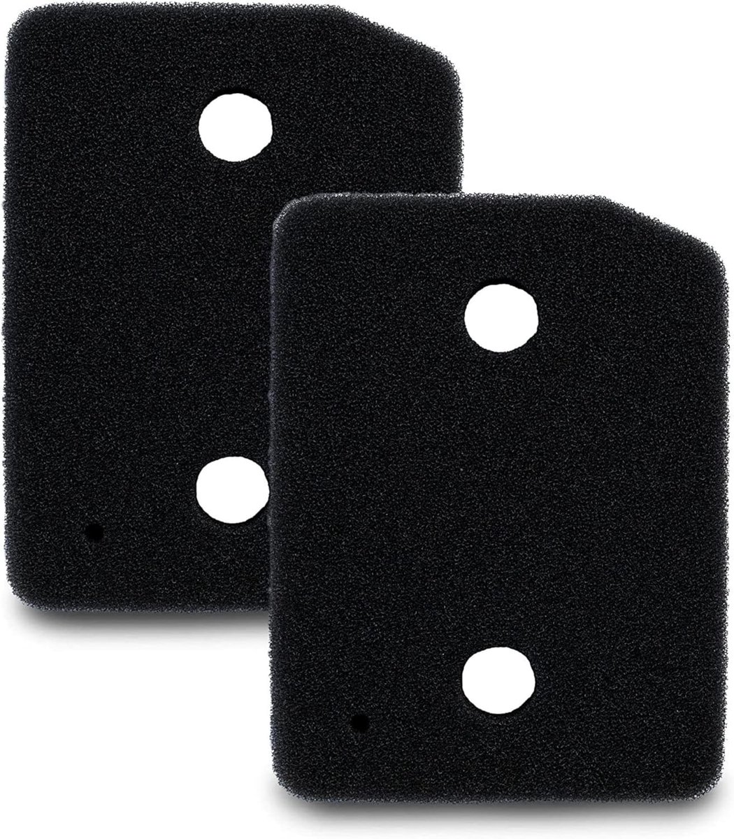 SnelShoppen - Set van 2 Filters voor Droogkast, Heat Pump, Fine & Coarse, 207 x 157 x 30 mm, Hoogwaardige Sponsfilter, Condensatorfilter, Gemaakt in D
