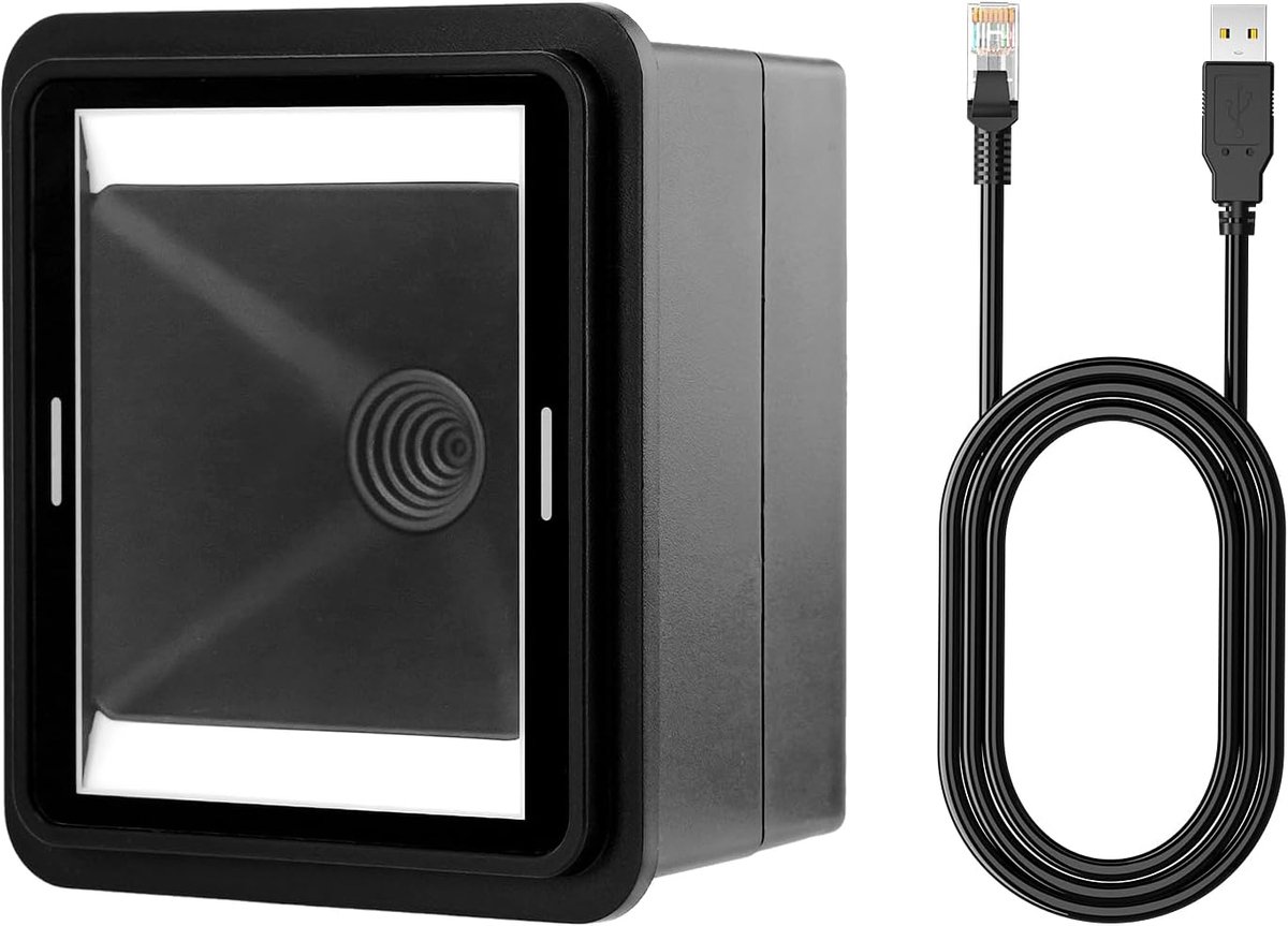 SnelShoppen - NETUM NT-EM61 Barcode Scanner Module, 1D/2D QR Code Reader, USB HID & USB COM, Industrieel, Hoogwaardige Scanning, Bewegingsgevoelig
