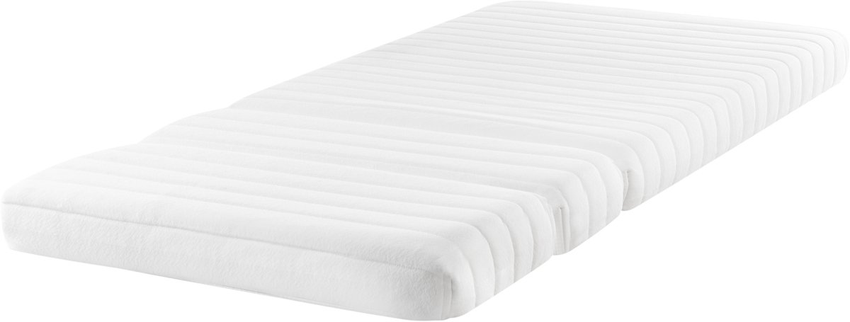 Beliani CLEVER - Schuimmatras - Wit - 90x130/160/200 cm - PU schuim