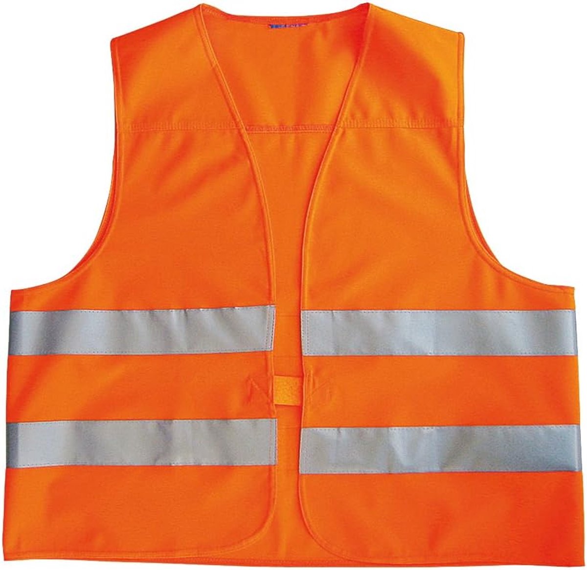 SnelShoppen - Veiligheidsvest EN ISO 20471 oranje - Reflecterend Veiligheidsvest voor Auto's en Vrachtwagens - Universele Maat 100% Polyester - Ideaal