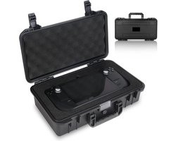 SnelShoppen - Hard Shell Carrying Case Waterproof voor Steam Deck OLED/LCD Gaming Console - Grote Capaciteit Opslagtas voor Dock Station, Oplader en A