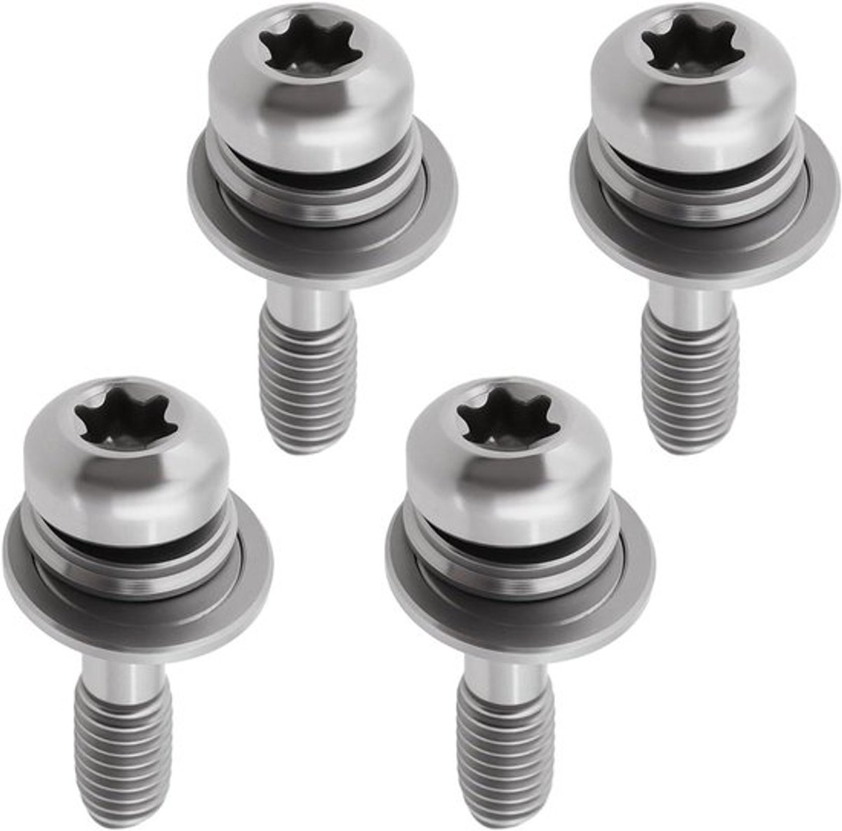 - Standaard 4 stks Golf Driver Sleeve Adapter Schroeven M5 Compatibel met Golfclubs - Paradym - Zwart - Golfaccessoires - Geschikt voor Golf Driver - Smoke Kleurvariant - Golfuitrusting.