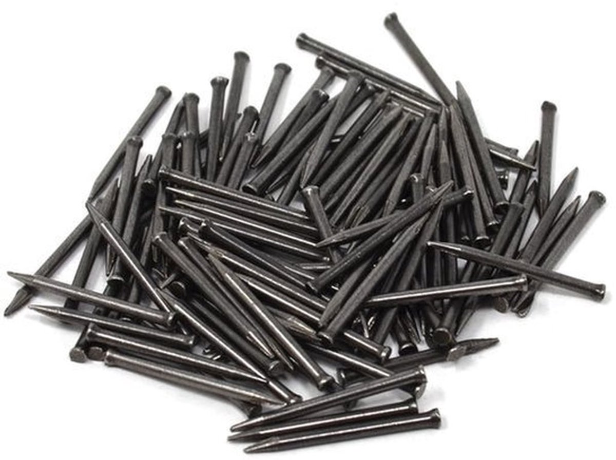 Stalen Spijkers Model 1,5 x 20 mm - Platte Kop - Verpakking van 100 Stuks