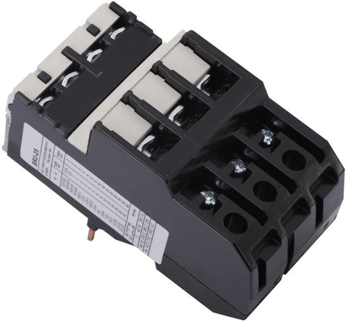 BR2-25 Elektrisch Verstelbare Motorbescherming Thermische Overbelastingsrelais, 180g(9-13A)