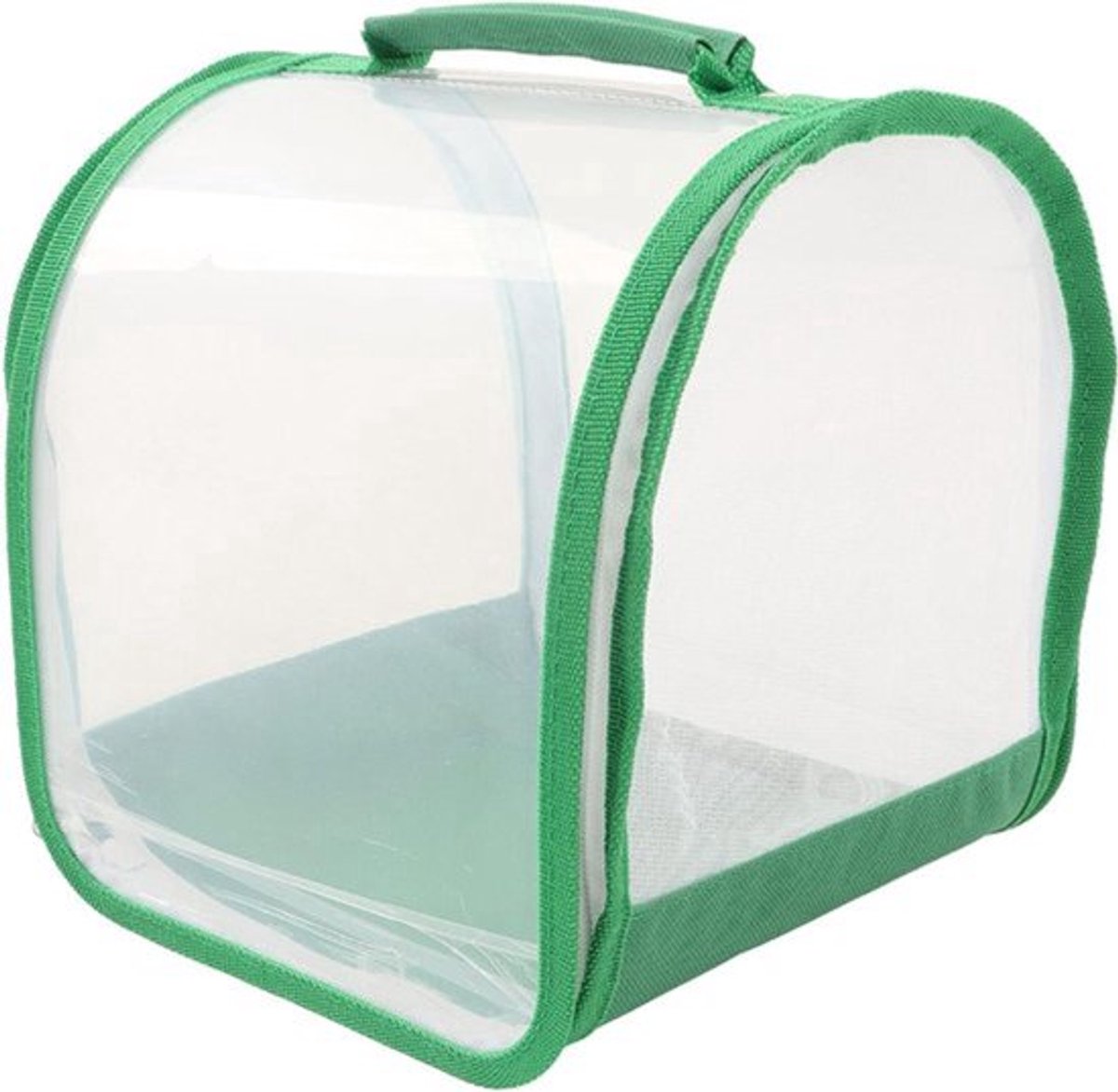 Insectengaaskooi voor het opvoeden van insecten - Draagbare vlinderhabitat met handvat - Transparante behuizing 79x79x89 cm