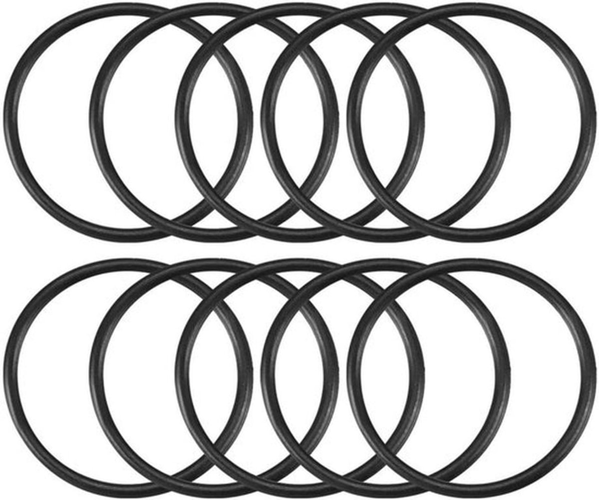 Verpakking van 10 nitrilrubberen O-ringen, buitendiameter 34 mm, binnendiameter 30 mm, breedte 2 mm, rubberen ringen, afstandhouders, O-ringen, afdichtingsset, metrische afdichting