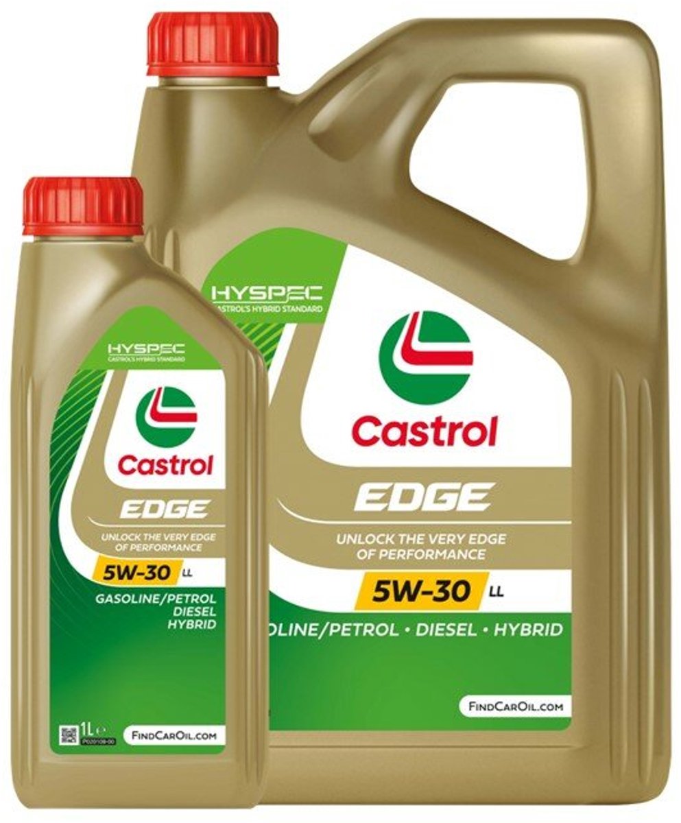 Castrol Edge 5W-30 LL Titanium 4L+1L voordeelpak
