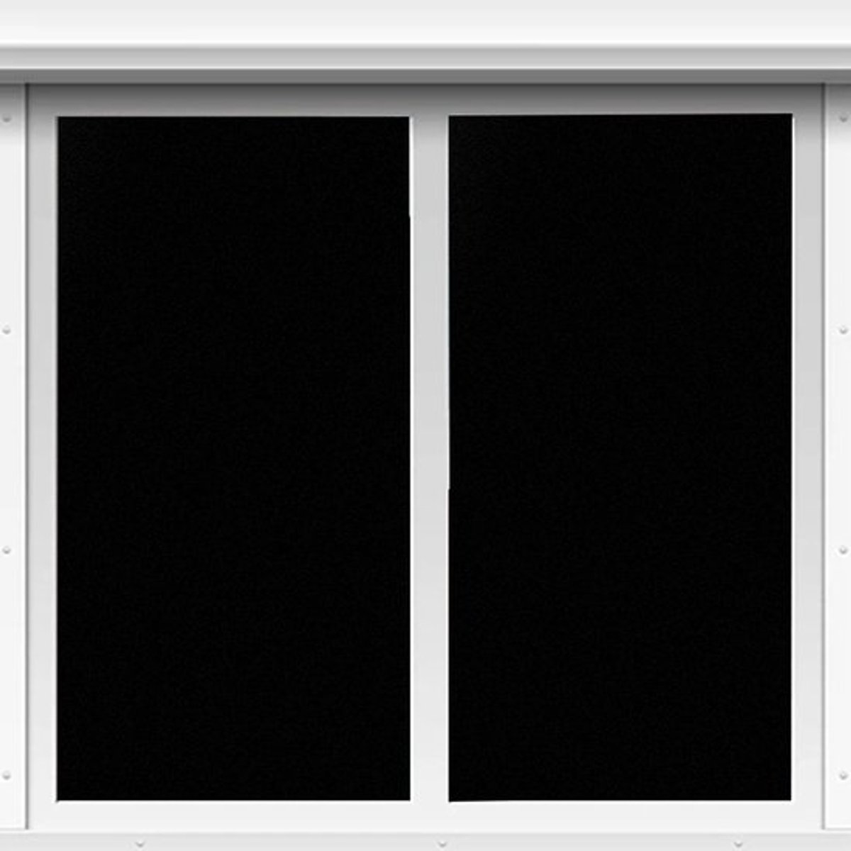 Raamfolie - Verduisterende Zwarte Raamfolie - 45x100Cm - Zonwerende - Anti inkijk - Statisch - Isolerende - Zelfklevend - Glas Folie voor he