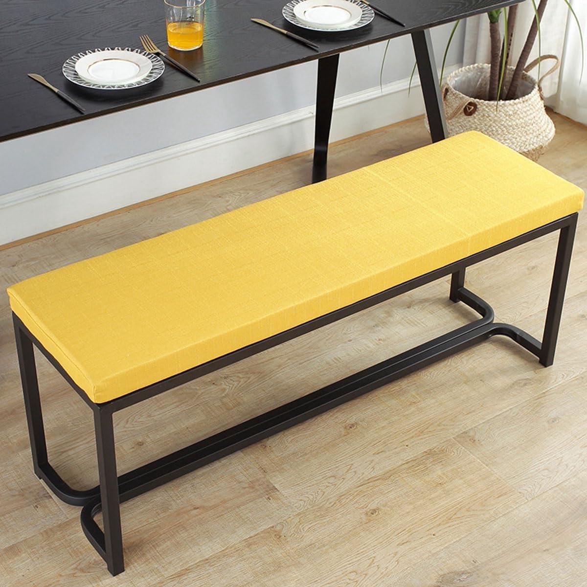 Tuinbankkussen - Zitkussen Buiten - Comfortabel Zitten - Waterbestendig - 140 x 45 cm - Gebroken Wit