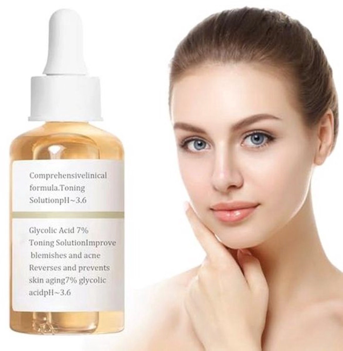Glycolzuur toning resurfacing oplossing 7% - Huidvernieuwing voor een stralende teint