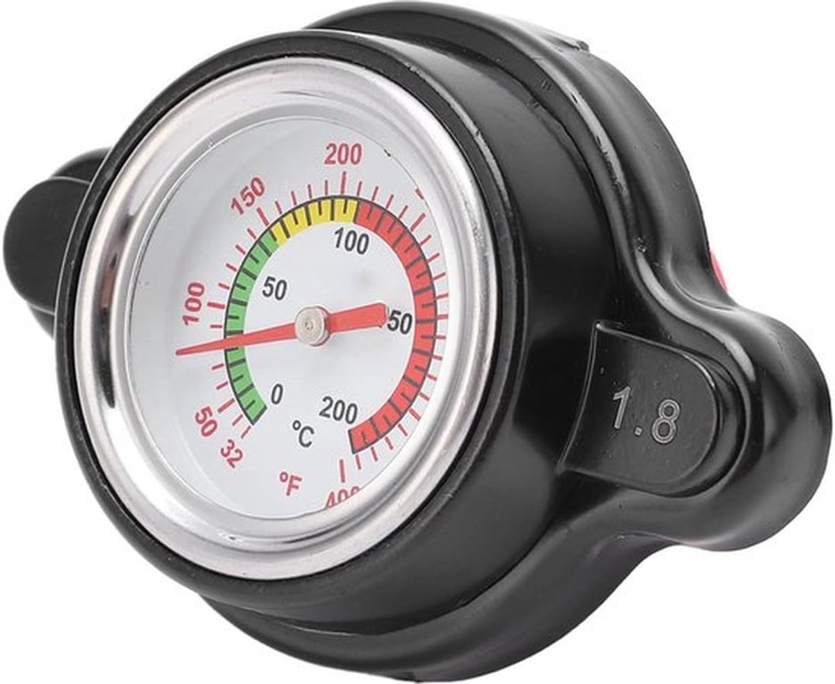 1638630001 1.8bar Hoge Druk Radiator Dop Praktisch Warmtebestendig Met Temperatuurmeter Motor Radiator Deksel Voor Reparatie