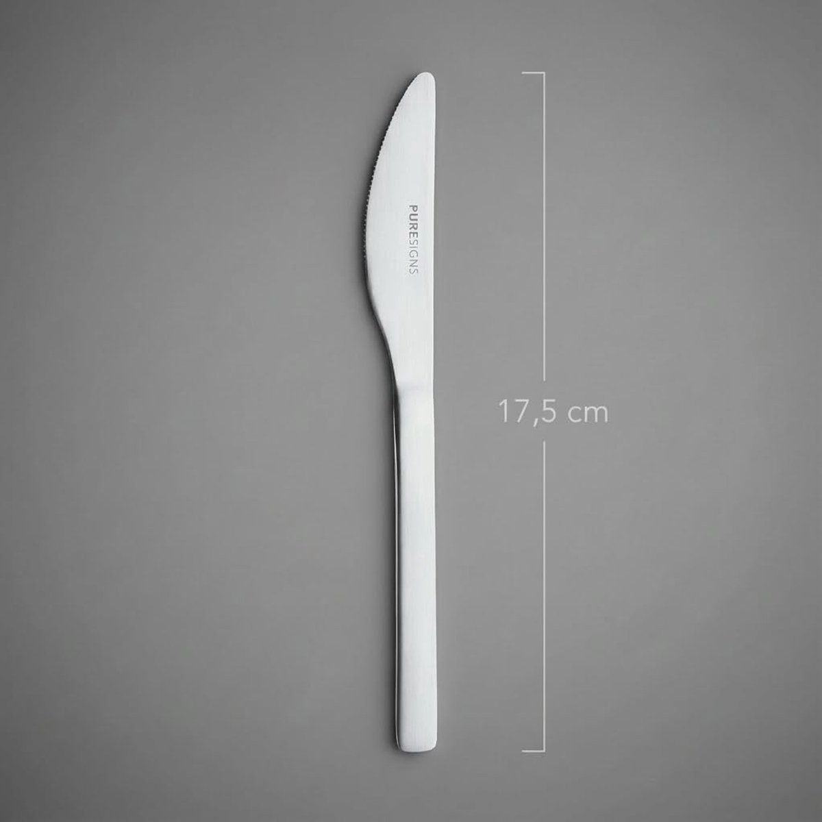 Puresigns One fruitmes 17,5 cm rvs gepolijst 2 stuks