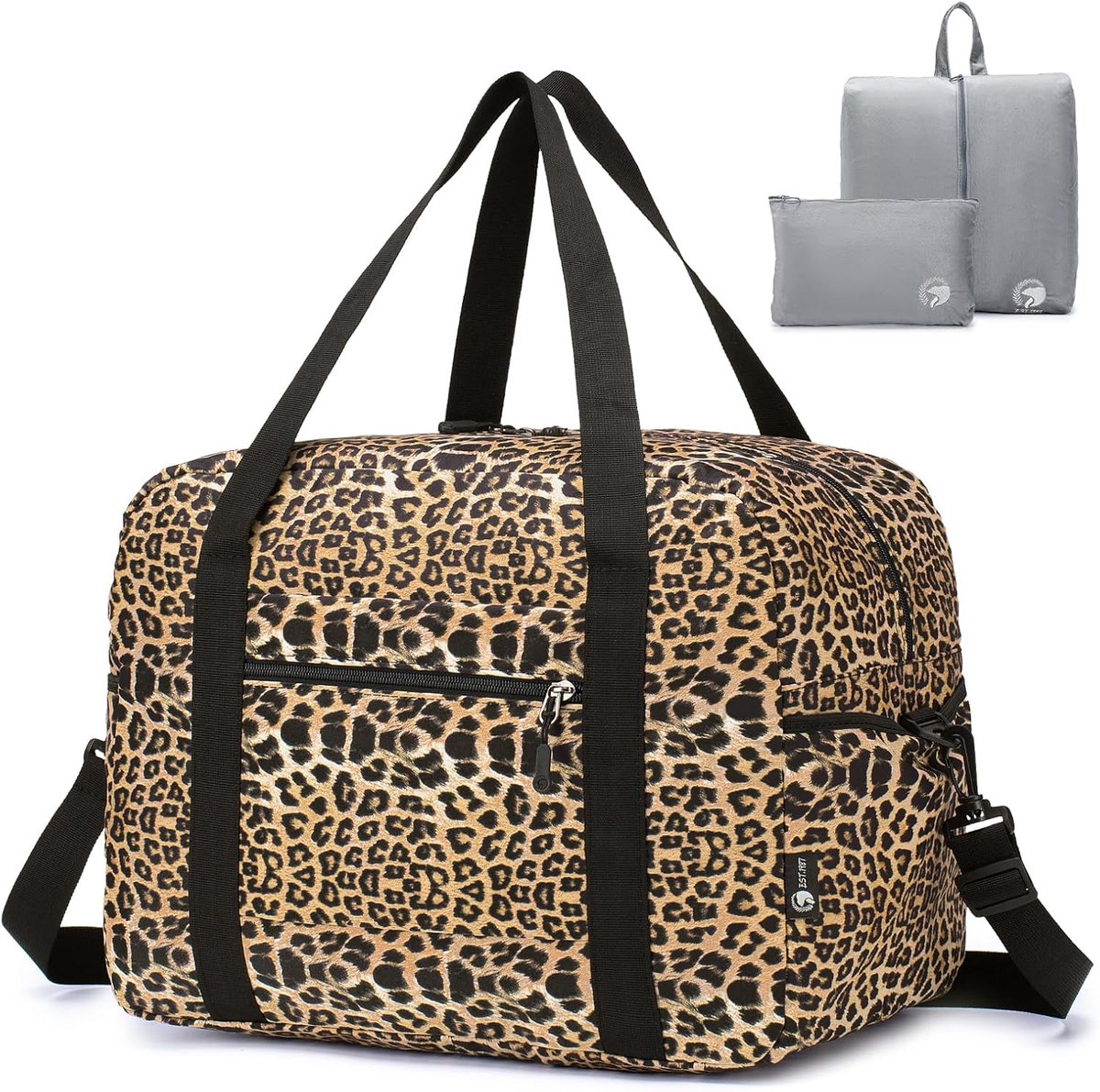 SnelShoppen - Travel Bag Hand Luggage 40x30x25 cm, Weekend Bag met Toiletry Bag, Waterproof, Vouwbare Koffer, 30L, Ideaal voor Eurowings, Easyjet, TUI