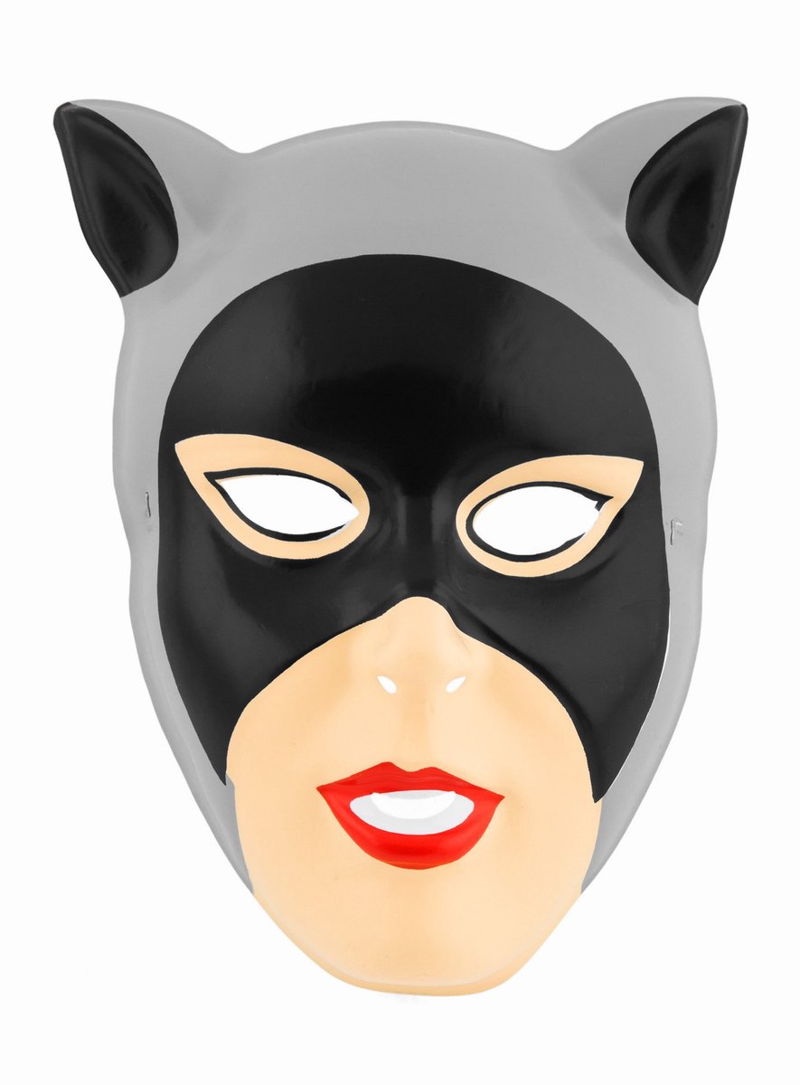Catwoman Kindermasker Van Kunststof