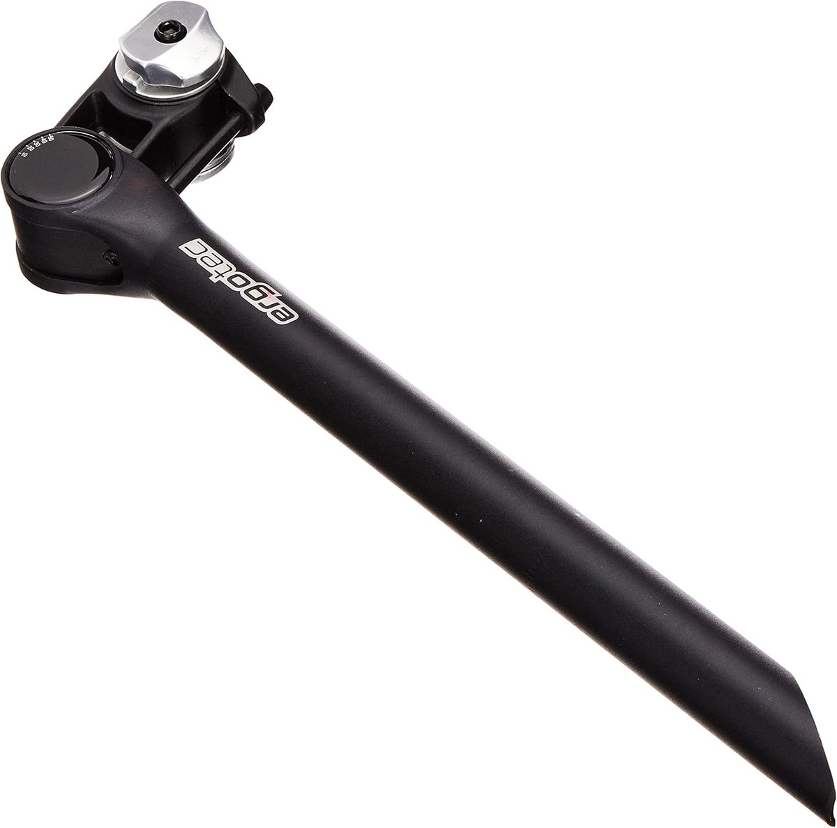 SnelShoppen - Ergonomische Zadelpen Futura 27.2 x 400 mm, AL6061 Aluminium, Offset 50 mm, Lichtgewicht Zwart Zadelbuis voor Fietsen, Perfect voor Race