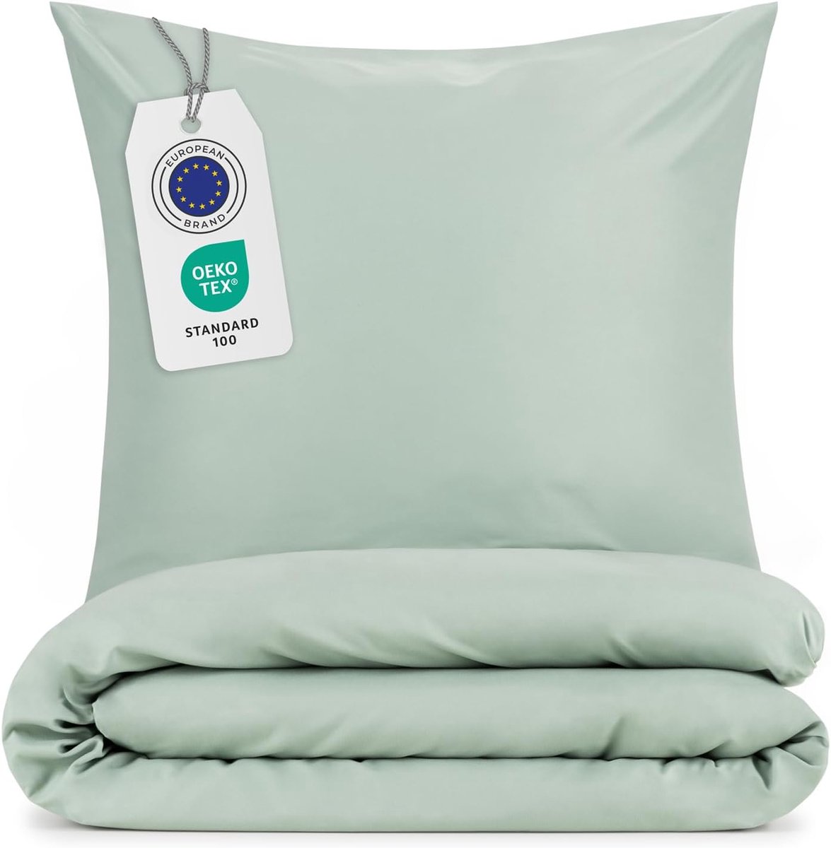 SnelShoppen - Microfibre Duvet Dekbedovertrek 200 x 200 cm met 2 Kussenslopen 65 x 65 cm, Bedlinnen voor Tweepersoonsbed, Oeko-Tex Gecertificeerd, Zac