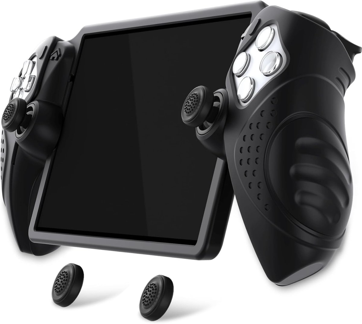 SnelShoppen - Silicone Beschermhoes voor PS Portal Remote Player - Schokbestendig, Antislip Grip met Duimgrepen, Speciale Cover voor PS Portal - Guard