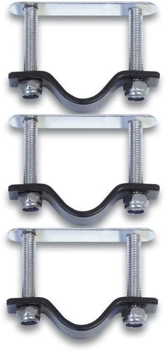 Thijox - Fietsmand Bevestigingsset 3-delig, Ideaal voor Fietsen, Compacte Maat 5,0 x 4,6 x 1,5 cm, Stevig en Duurzaam, Geschikt voor Diverse Fietsmond