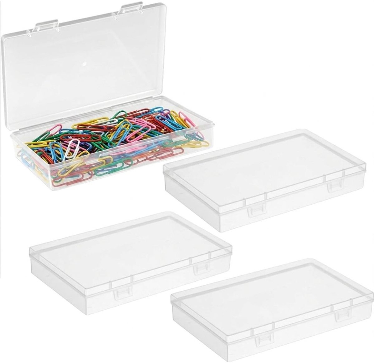 CLGP® Displaydozen - Opbergdozen - Spullen Presenteren - Stevig Materiaal - Diverse Maten - Transparaant