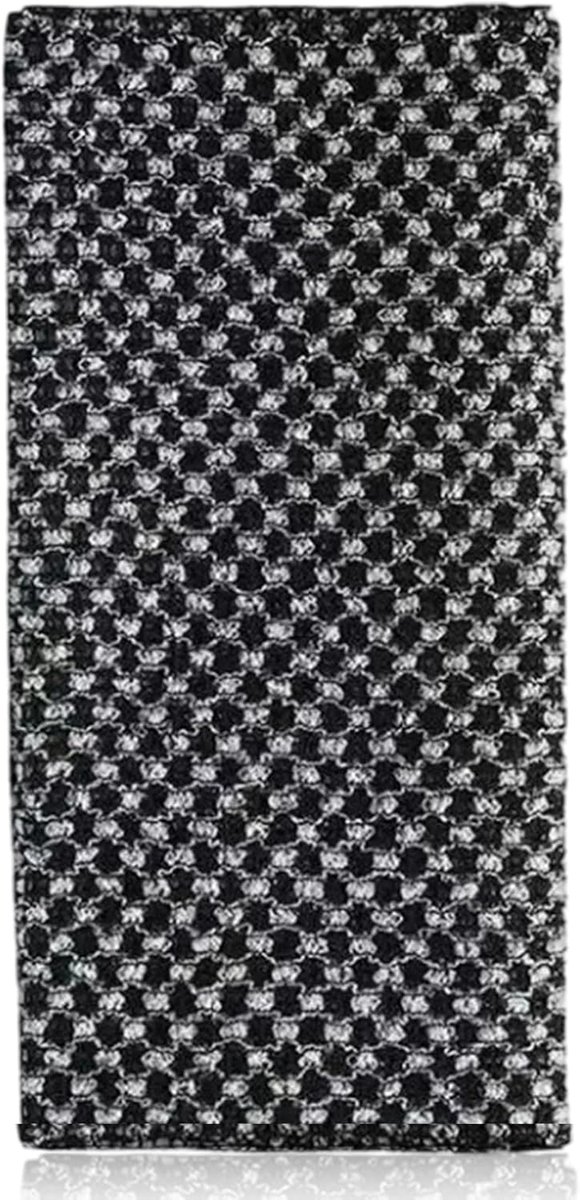 SnelShoppen - Peeling Handdoek - Lichaams Scrubdoek - Exfoliërende Bad Accessoires - 23x100cm - Zacht Polyester - Geschikt voor Mannen en Vrouwen - Zw
