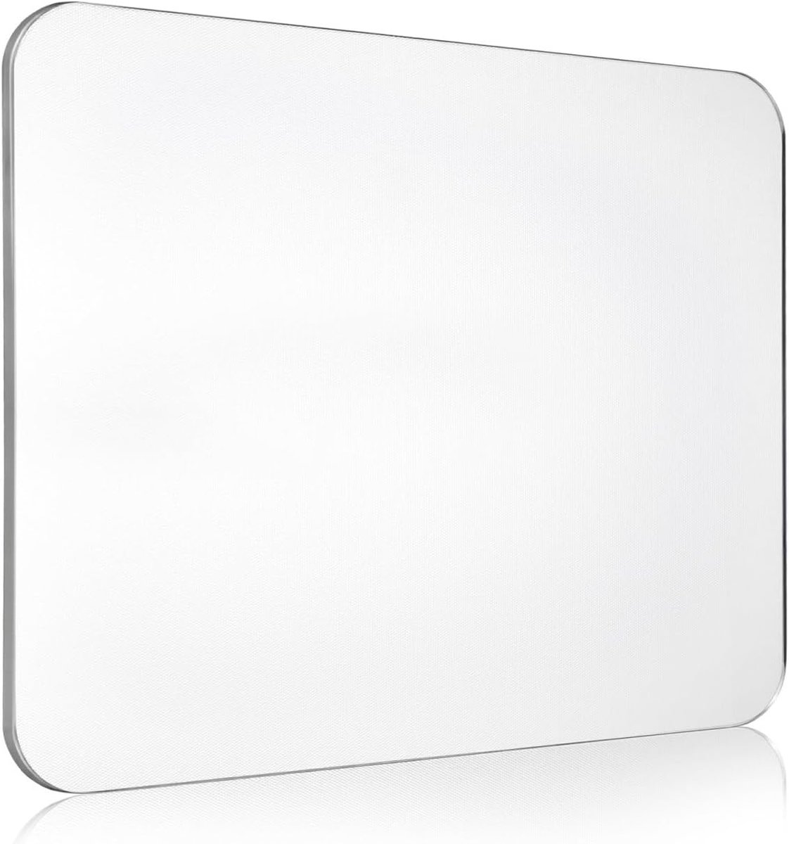 SnelShoppen - Transparante Onderlegger voor Bureau - Grote Glazen Muismat - Desk Pad - Desk Protection Pad - Gaming Muismat - Duidelijk en Duurzaam -