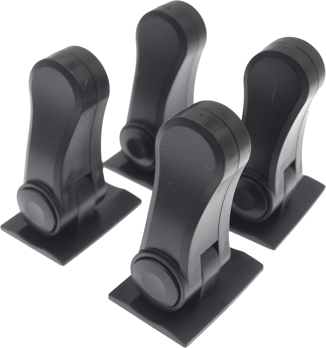 SnelShoppen - Deur Lock Zonder Boren (4 Pack), Deurhandgreep Veiligheidslock voor Kinderen, Huisdieren, Honden, katten, Zwart, Veiligheid voor Raam en