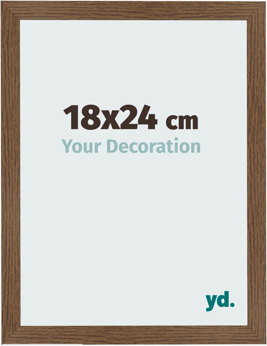 Your Decoration - Fotolijst 18x24 cm - MDF - Eiken Rustiek - Bologna