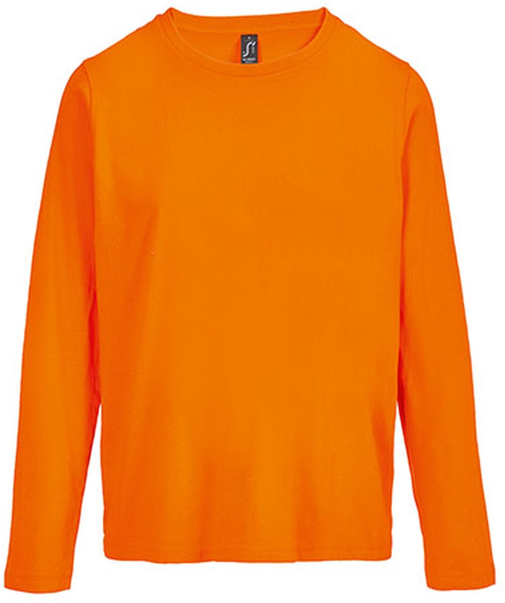 SOL'S Women´s Monarch Long Sleeve T-Shirt L04443 - orange - S
