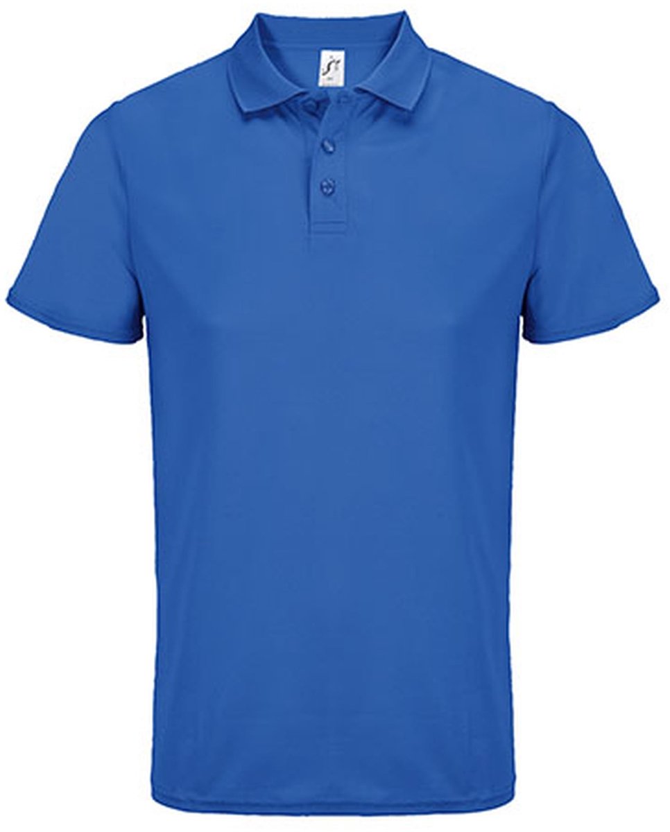 SOL'S Unisex Pitcher Sports Polo Shirt L04442 - Royal Blue 241 - XS