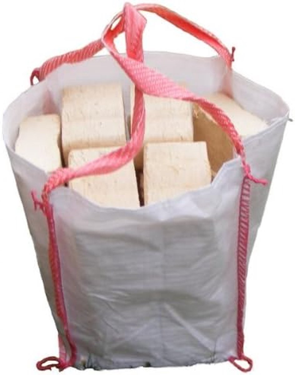Mini BIG BAG - Afvalzakken - Bouwafval Verwerken - Stevig Materiaal - 30x30x40cm - Zwart