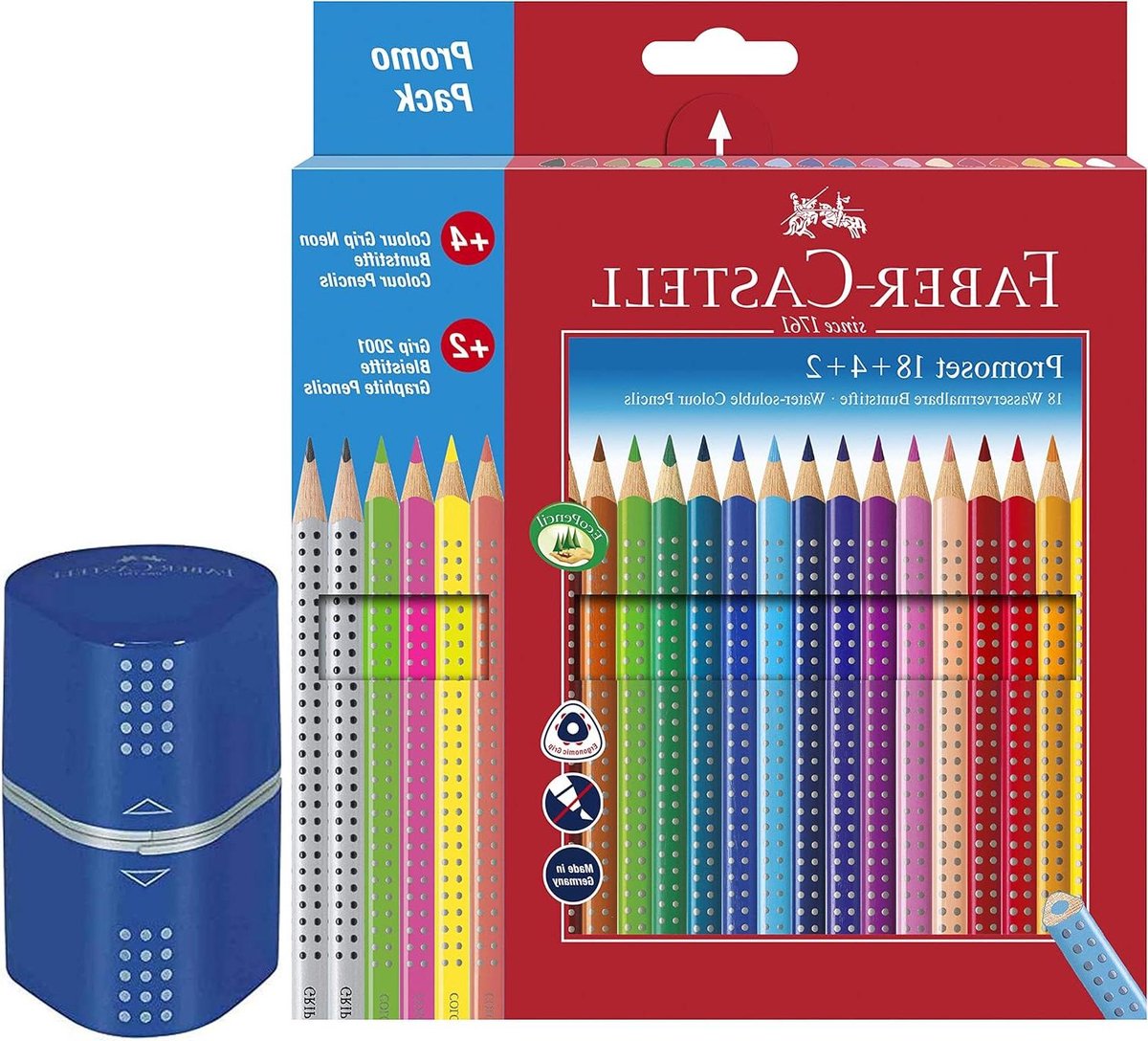 Viltstift Etui - Tekenset Opbergdoos - Creatieve Hobby - Inclusief Extra Punten - 20 Stuks - Zwart