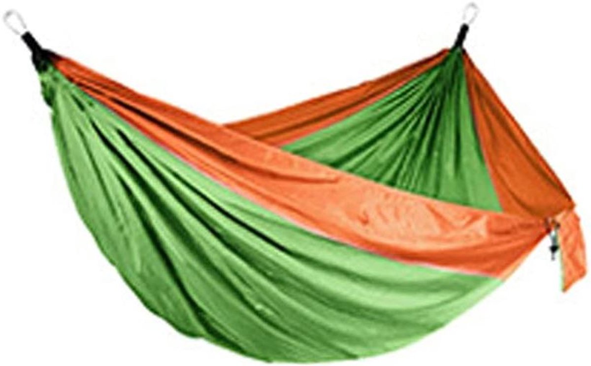 Outdoor Hangmat - Reishangmat Kampeerhangmat - Ontspannen in de natuur - Dubbel gestikt nylon - 270 x 140 cm