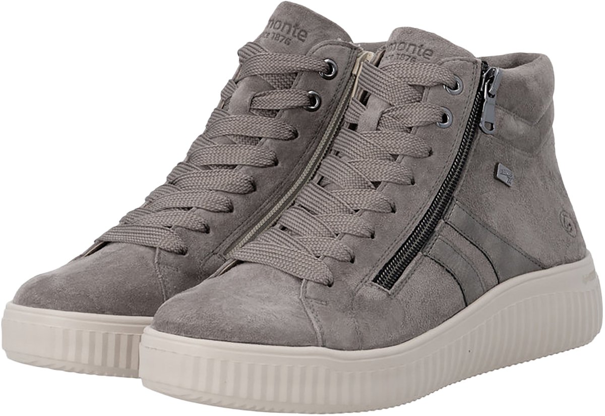 Hoge leren sneakers