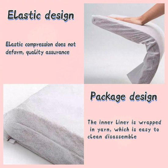 Meditatiekussen Set - Meditatiemat Yogamat - Ontspannen Zitten - Kokosvezel Kern - 60x60cm - Beige — afbeelding 4