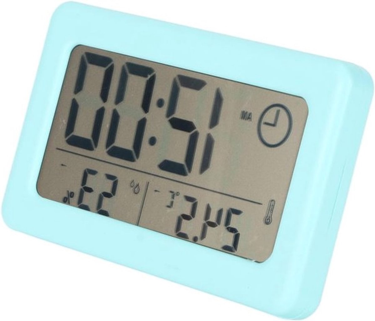 Digitale Tafelklok met Groot Scherm en Temperatuurweergave - Ideaal voor Kantoor, School en Thuisgebruik