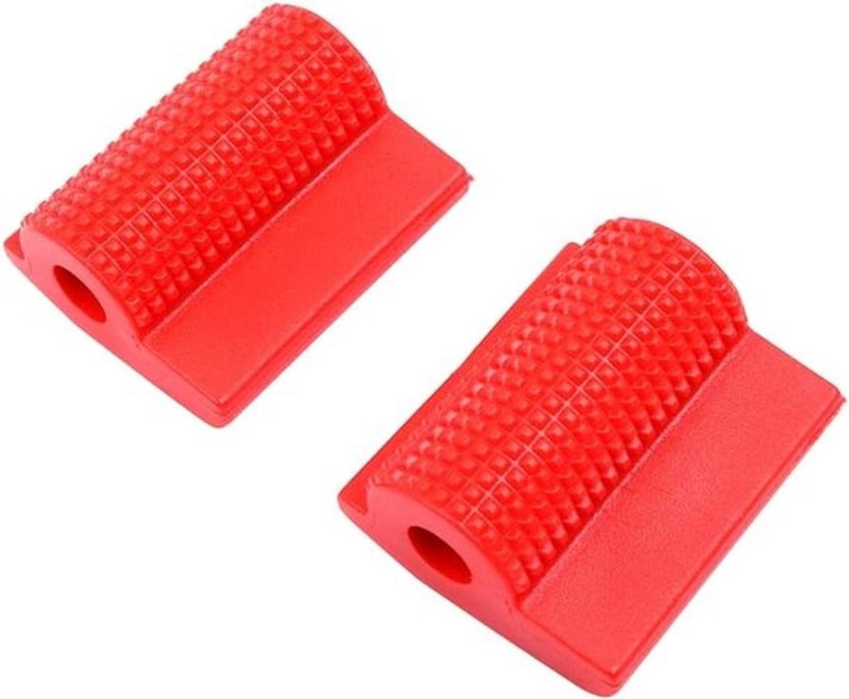 Rode versnellingspedaal covers van rubber met slijtvaste en antislip ontwerp - 8mm binnen diameter motorbescherming accessoires