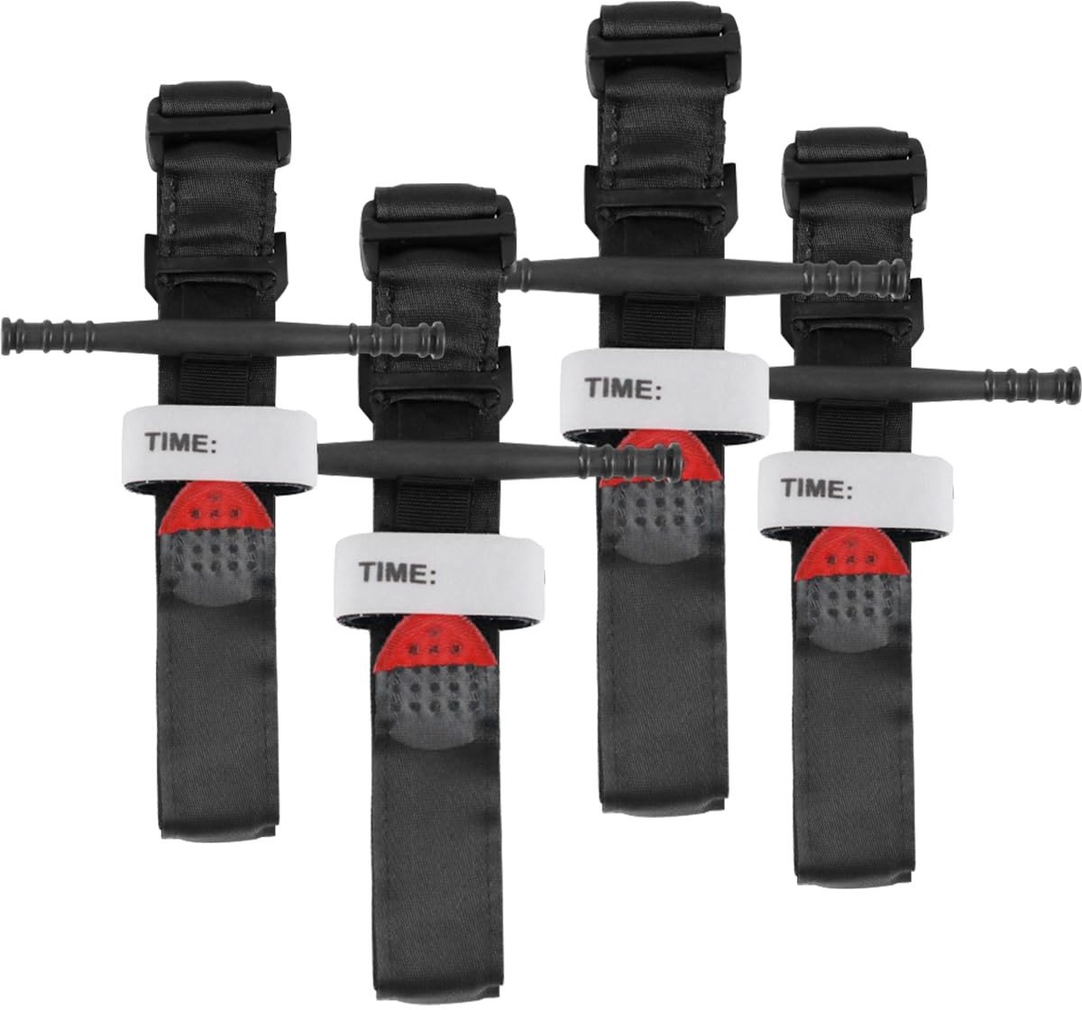 Tactical tourniquet - Zwart - Style 3 - Nylon verstelbare bloedstelper - Voor noodgevallen en outdoor gebruik