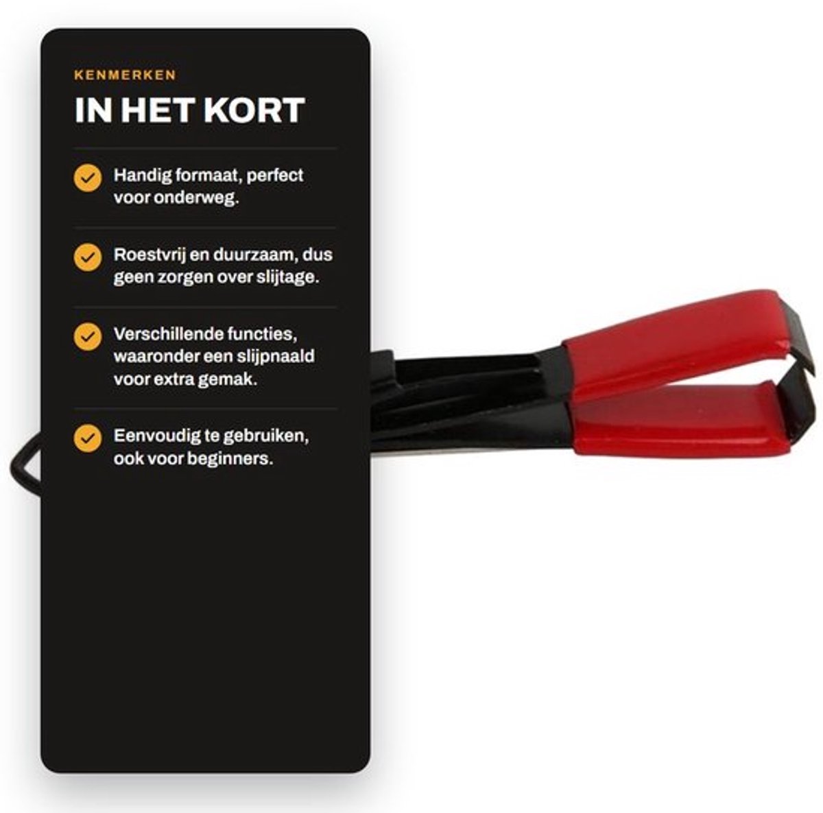 Vislijn Cutter Klein Formaat - Metaal - Lichtgewicht - Duurzaam - Snelle Knoop Tool - Met Slijpnaaldsteen - Vislijnsnijder