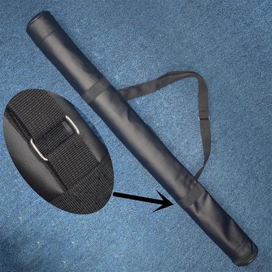 Biljartkeu Tas - Keuhoes Snooker - Biljart Spelen - Robuuste Bescherming - 81 cm - Zwart — afbeelding 4
